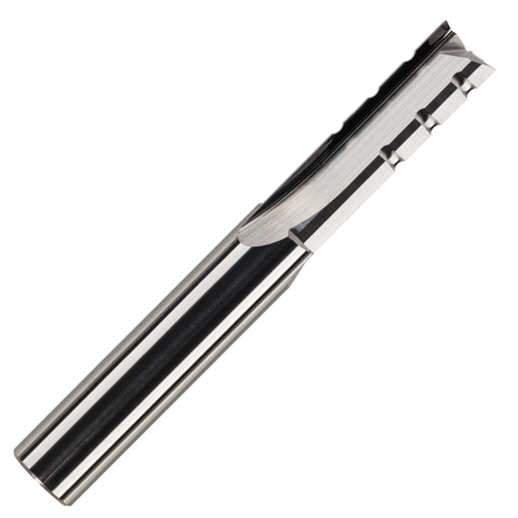 Solid Carbide Straight Flute Chip Breaker / Hogging Router Bits