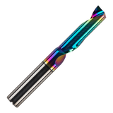 Solid Carbide Single Flute DLC Coated End Mill For Aluminium & ACM