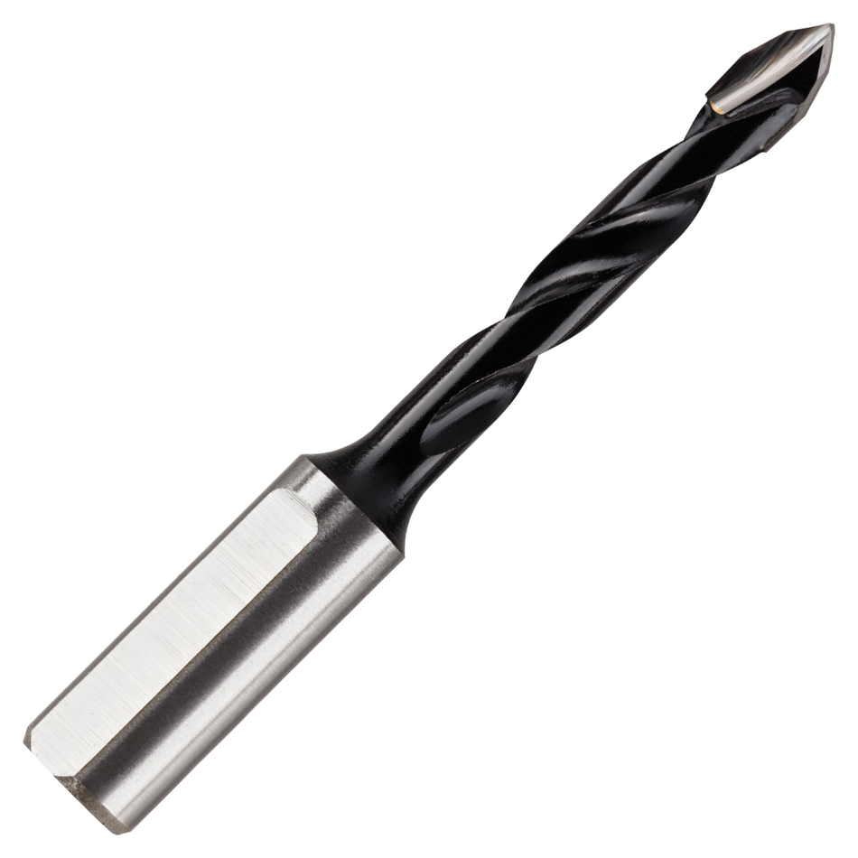 TCT Tipped Spear Point Dowel Drill Bits - Right Hand 10mm Shank