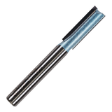 1/4" Shank TCT Tipped Straight Flute Router Bits Fits Makita Festool Dewalt Trend Routers