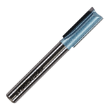 1/4" Shank TCT Tipped Straight Flute Router Bits Fits Makita Festool Dewalt Trend Routers