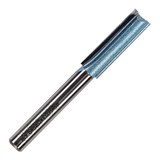1/4" Shank TCT Tipped Straight Flute Router Bits Fits Makita Festool Dewalt Trend Routers