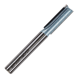 1/4" Shank TCT Tipped Straight Flute Router Bits Fits Makita Festool Dewalt Trend Routers