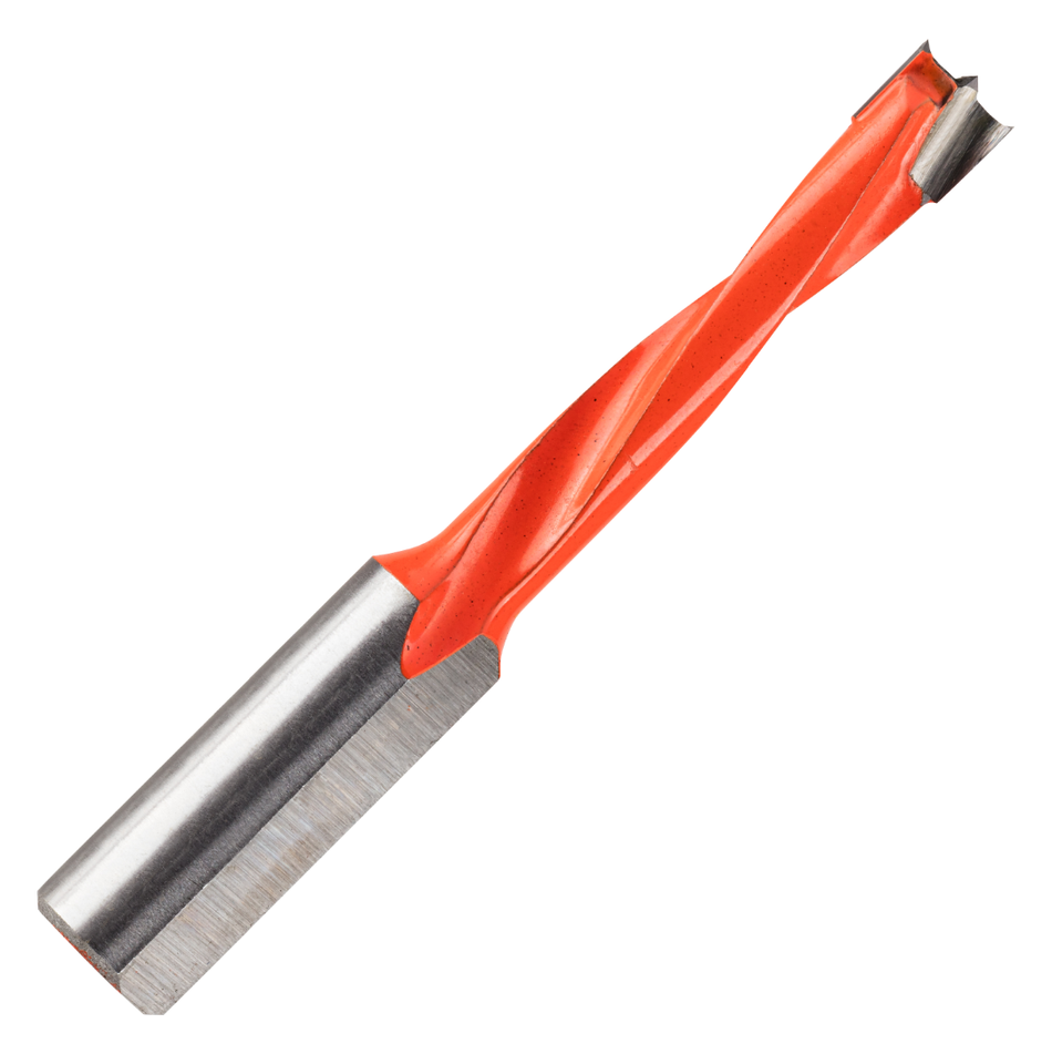 TCT Tipped CNC Dowel Drill Bits Left Hand 10mm Shank - Brad Point Drills