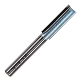 1/4" Shank TCT Tipped Straight Flute Router Bits Fits Makita Festool Dewalt Trend Routers