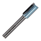 1/4" Shank TCT Tipped Straight Flute Router Bits Fits Makita Festool Dewalt Trend Routers