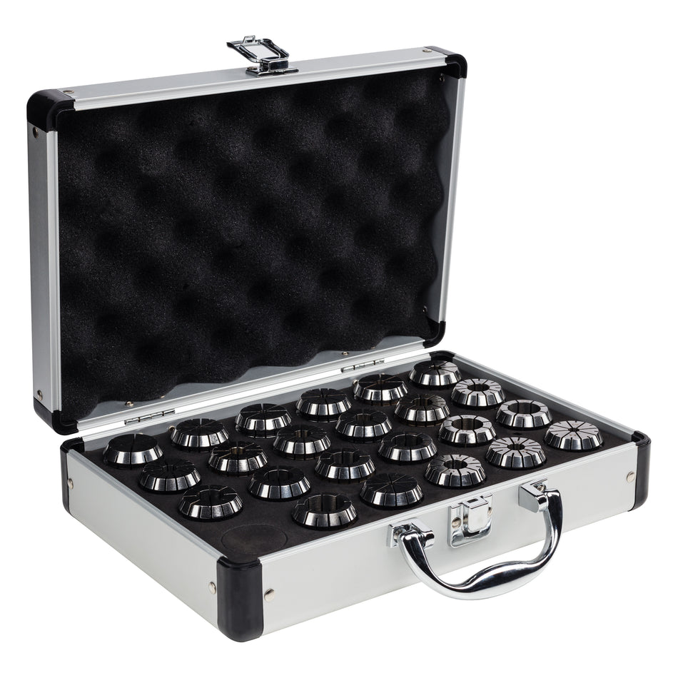 ER32 Collet Set - Metric And Imperial Sizes Included 23 Piece Set