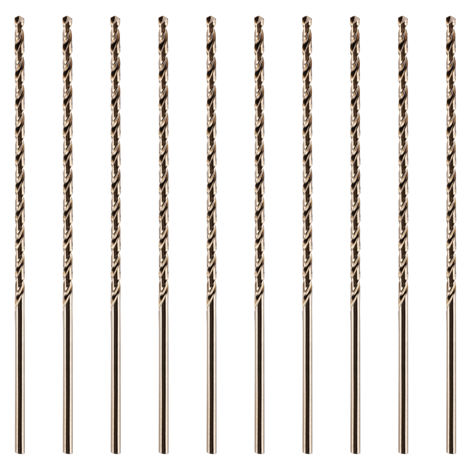 Box Of 10 x DIN1869/2 HSS Cobalt Extra Long Series Jobber Drill Bit