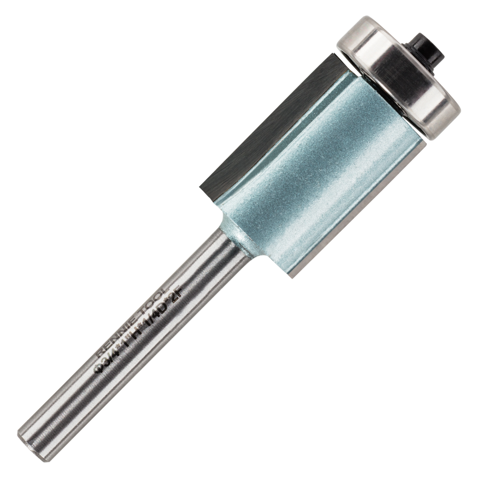 Bottom Bearing Guided Profile TCT Tipped Router Bits – Flush Trim & Template Cutters Fits Festool Dewalt Trend Routers