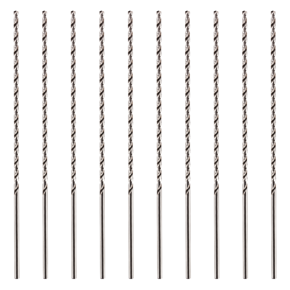 Box Of 10 x DIN1869/3 HSS Extra Long Series Jobber Drill Bit M2 Fully Ground