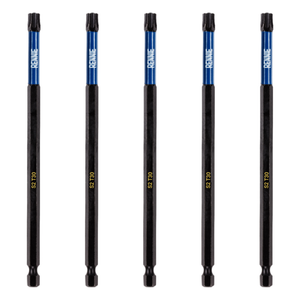 5 Pack - T30 Torx 150mm Long Magnetic Impact Screwdriver Bits Set TX30