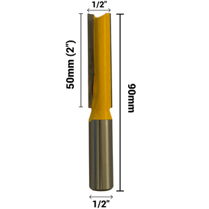 1/2" (12.7mm) Shank TCT Router Cutters Bits / For Kitchen Worktops