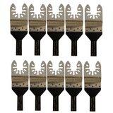 10mm Bi-Metal Oscillating Multi Tool Blades For Wood, Laminate, Nails & Drywall Fits Dewalt Makita Bosch Etc