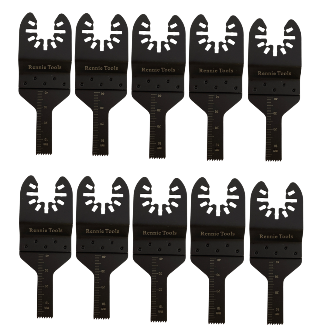 10mm Oscillating Multi Tool Blades For Wood & Plastic Fits Dewalt Makita Bosch Etc