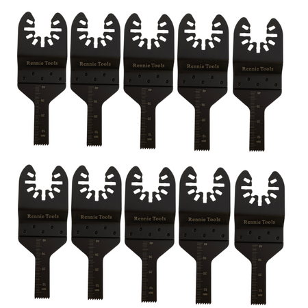 10mm Oscillating Multi Tool Blades For Wood & Plastic Fits Dewalt Makita Bosch Etc