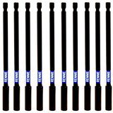 150mm Long Magnetic Impact Driver / Screwdriver Bit Holders Coated