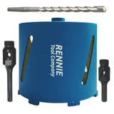 Diamond Core Drill Bit Sets With SDS Adapter, Hex Adapter & Centre Drill
