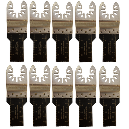 20mm Bi-Metal Oscillating Multi Tool Blades For Wood, Laminate, Nails & Drywall Fits Dewalt Makita Bosch Etc