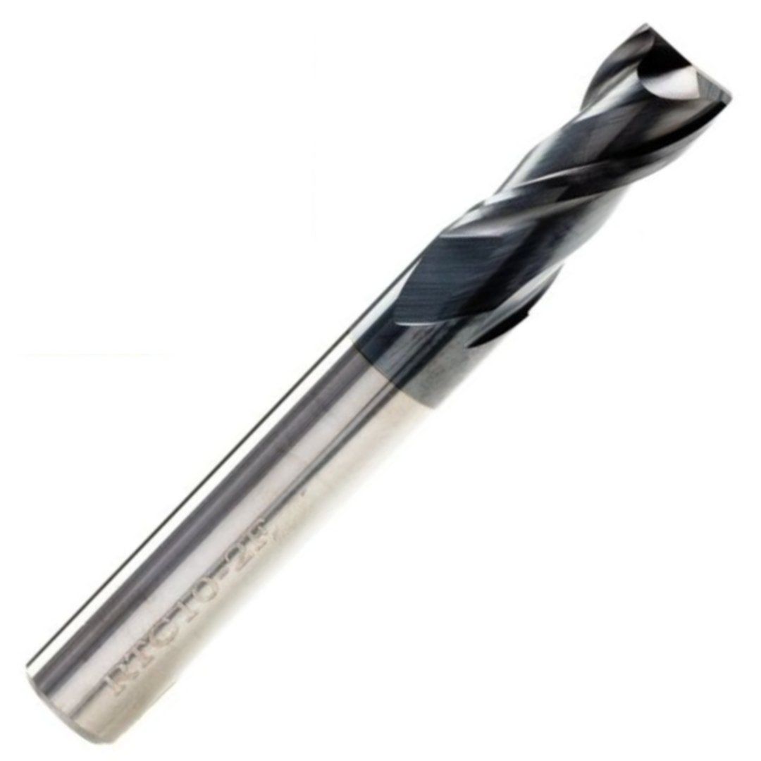 Solid Carbide 2 Flute Tialn Coated Slot Drill Standard Lengths