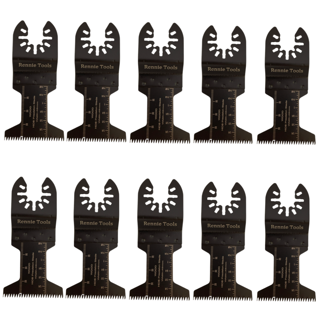 45mm COARSE CUT Oscillating Multi Tool Blades For Wood & Plastic Fits Dewalt Makita Bosch Etc