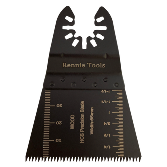 65mm COARSE CUT Tapered Oscillating Multi Tool Blades For Wood & Plastic Fits Dewalt Makita Bosch Etc