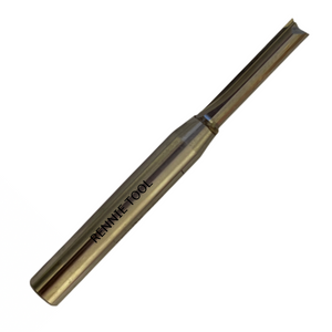 1/4" Shank Tungsten Carbide Tipped (TCT) Straight Flute Router Bit All Metric Sizes