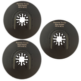 80mm Diameter Round Oscillating Multi Tool Blades For Wood, Plastic & Metal Fits Dewalt Makita Bosch Etc