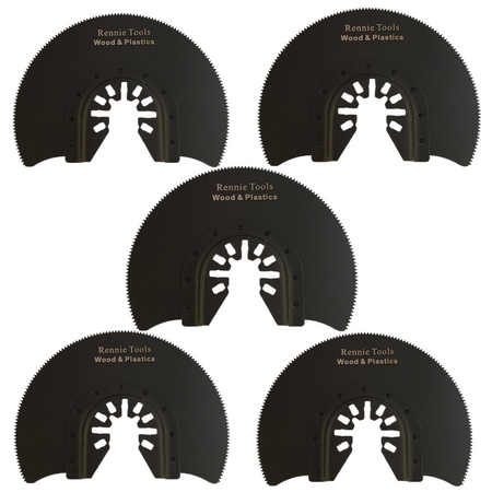88mm Diameter Half Round Oscillating Multi Tool Blades For Wood Plastic Fits Dewalt Makita Bosch Etc