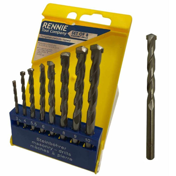 TCT Tipped Masonry Drill Sets