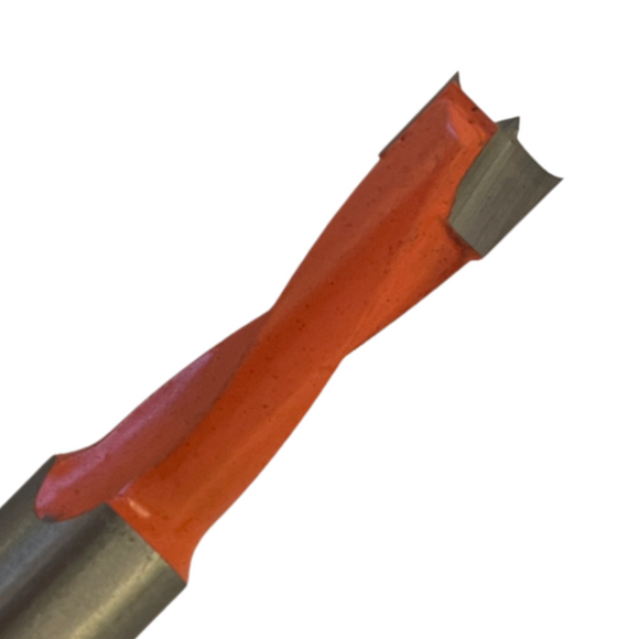 TCT Tipped CNC Dowel Drill Bits Left Hand 10mm Shank - Brad Point Drills
