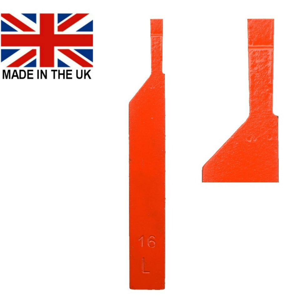 No.16L HSS Parting Off Tool L/H Butt Welded Tools