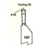 No.16 R HSS Parting Off Tool R/H Butt Welded Tools