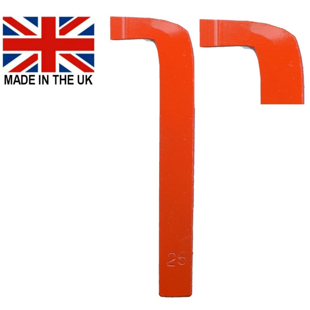 No.25 HSS Right Angle Recessing R/H Butt Welded Tool