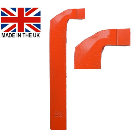 No.26 HSS Right Angle Recessing L/H Butt Welded Tools