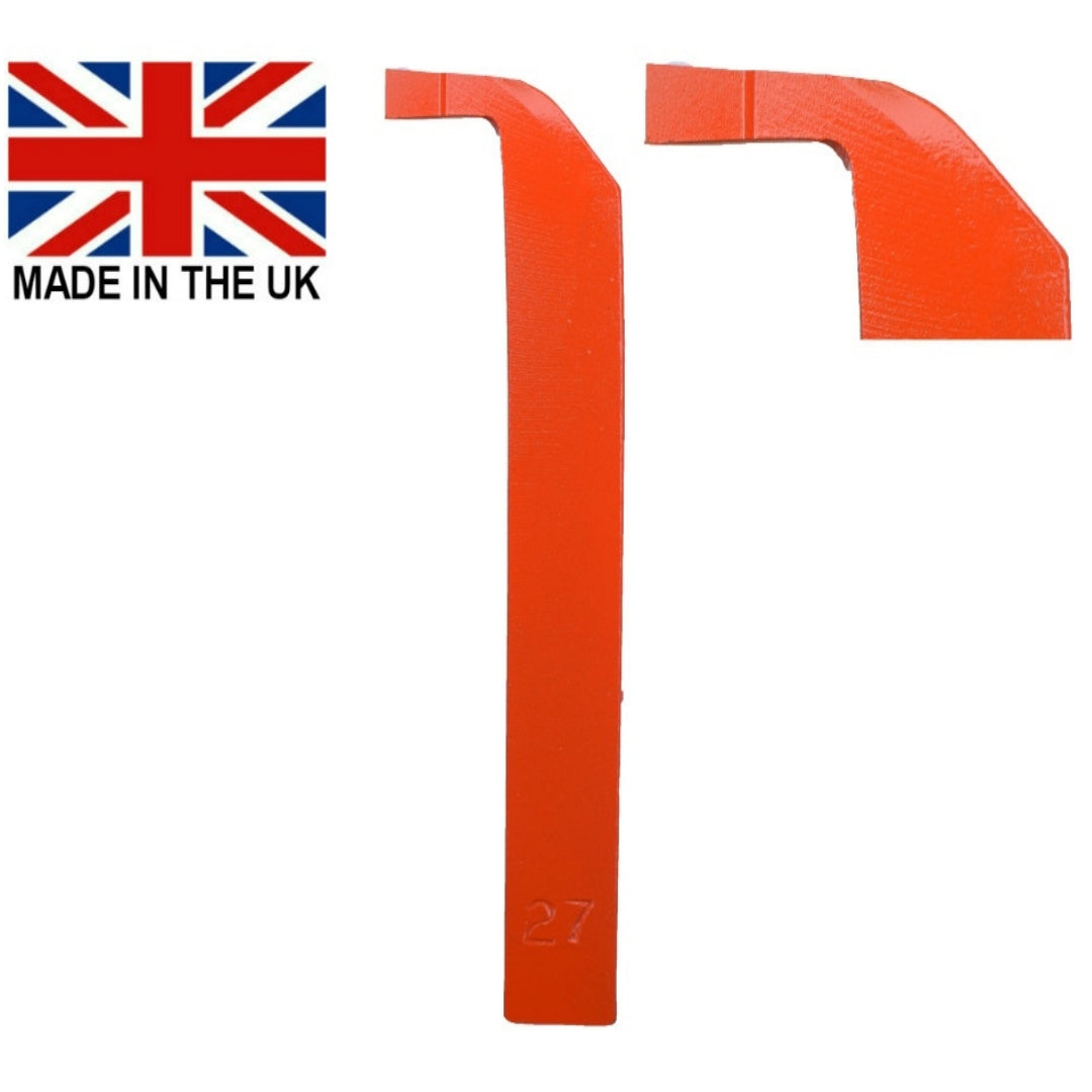 No.27 HSS Right Angle Parting Off R/H Butt Welded Tools