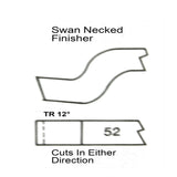 No.52 HSS Swan-necked Finishing Butt Welded Tools