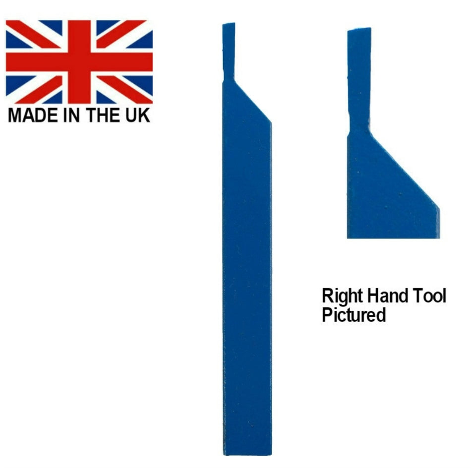 Small Parting Tools Brazed Carbide Tipped Lathe Tools Series P1, P2 & P3