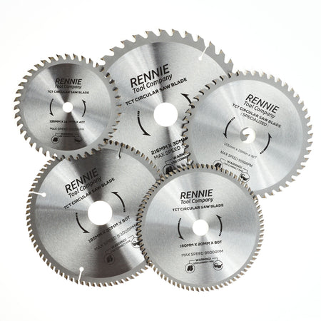 TCT Circular Wood Saw Blades Fits Bosch, Dewalt, Festool, Makita etc