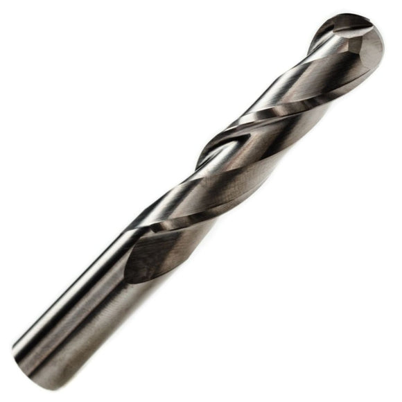 Solid Carbide 2 Flute Ballnose Up Cut Router Bits