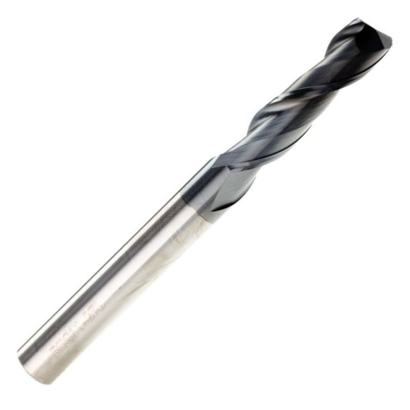 Solid Carbide 2 Flute TiAlN Coated Slot Drills EXTRA Long Series