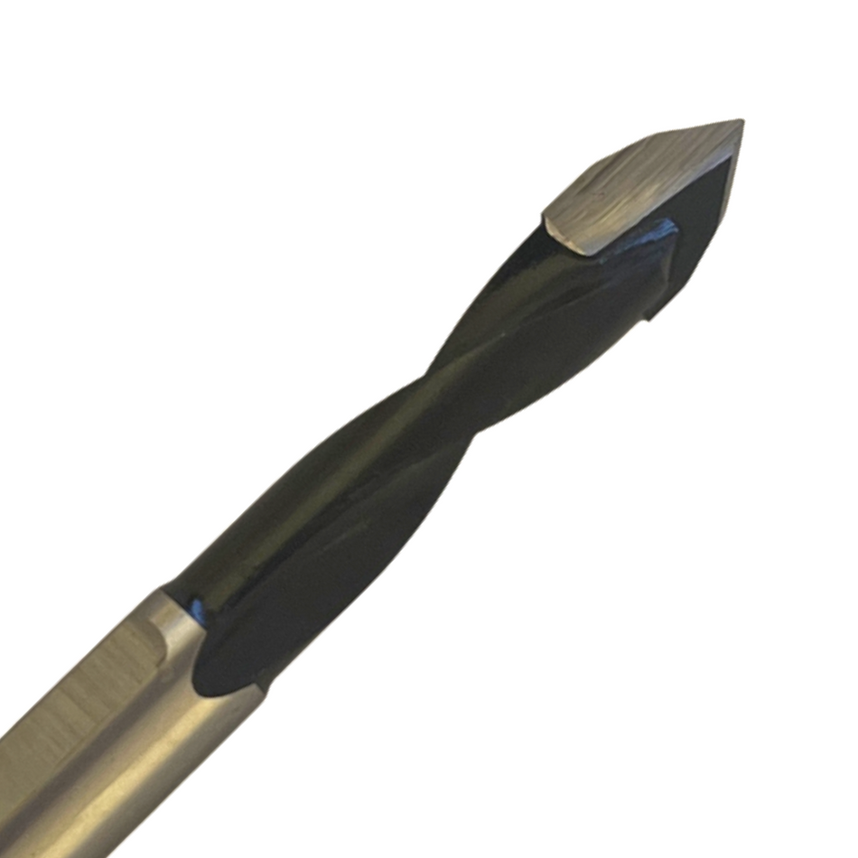 TCT Tipped Spear Point Dowel Drill Bits - Right Hand 10mm Shank